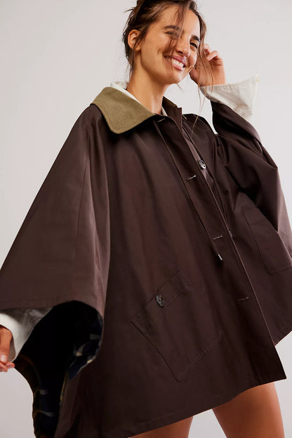 BAILEY CAPE - MOCHA