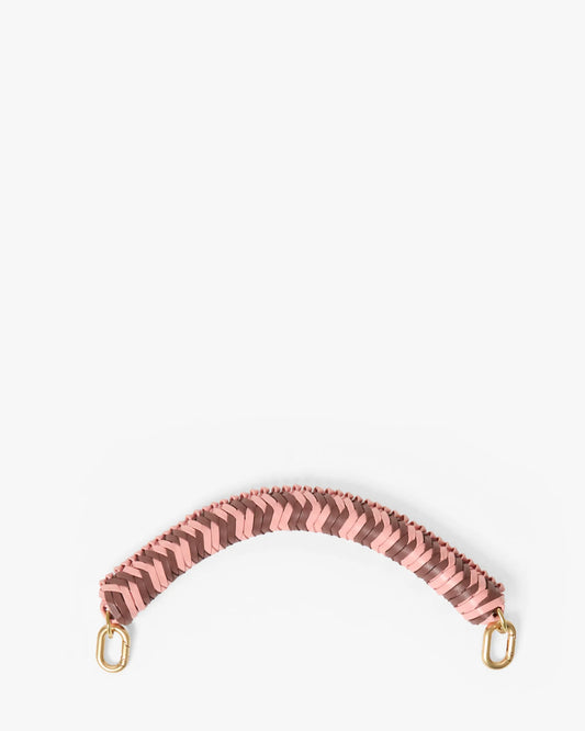 Braided Top Handle-Rose