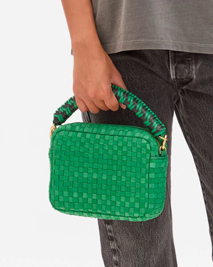 Braided Top HAndle-Green Apple