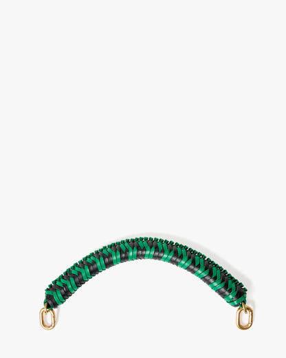 Braided Top HAndle-Green Apple