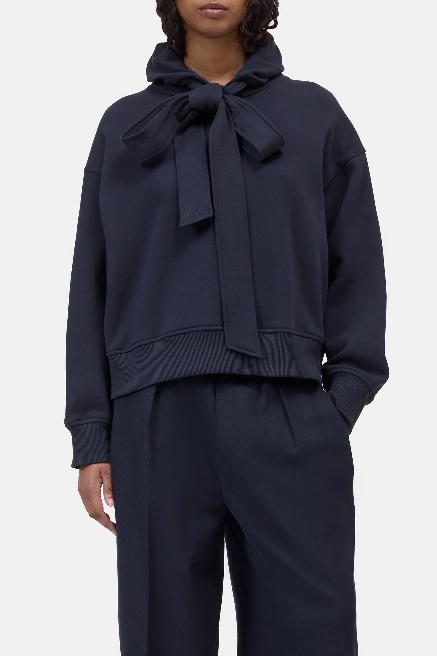 Bow hoodie-DRK Night