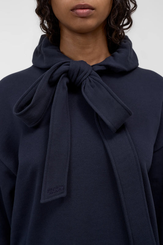 Bow hoodie-DRK Night