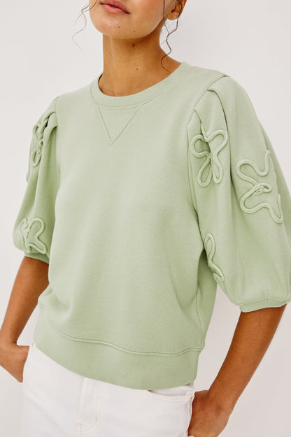 Camy Sweatshirt-Sage