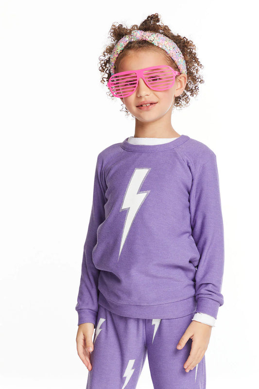 Glitter Bolt Sweatshirt