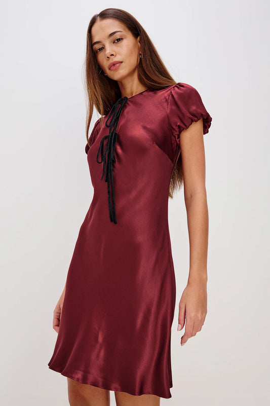 ElySia Dress- Garnet