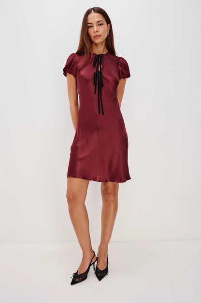 ElySia Dress- Garnet