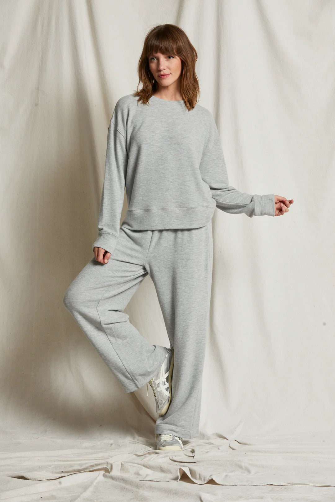 Marcie Brushed Sweater Pull On Pant