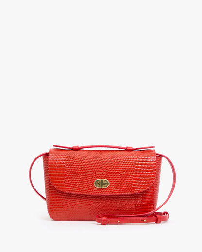 Kathryn Glossy lizard Red
