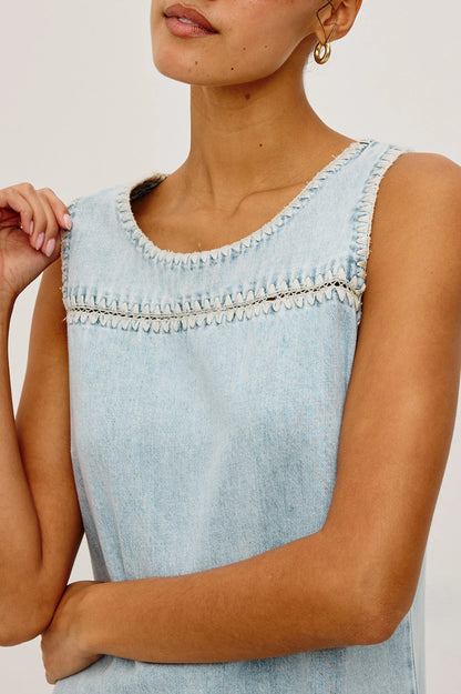 Lindsey Dress-Indigo