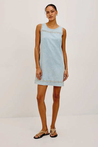 Lindsey Dress-Indigo