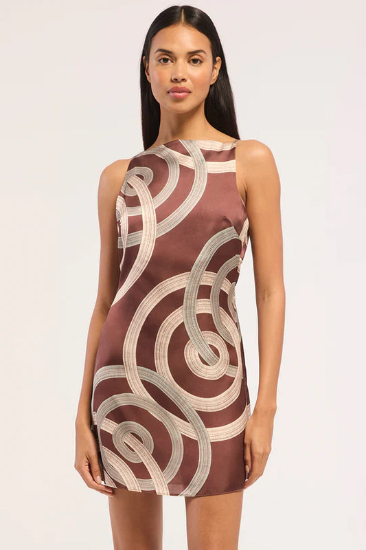 Ellu Dress-Choco