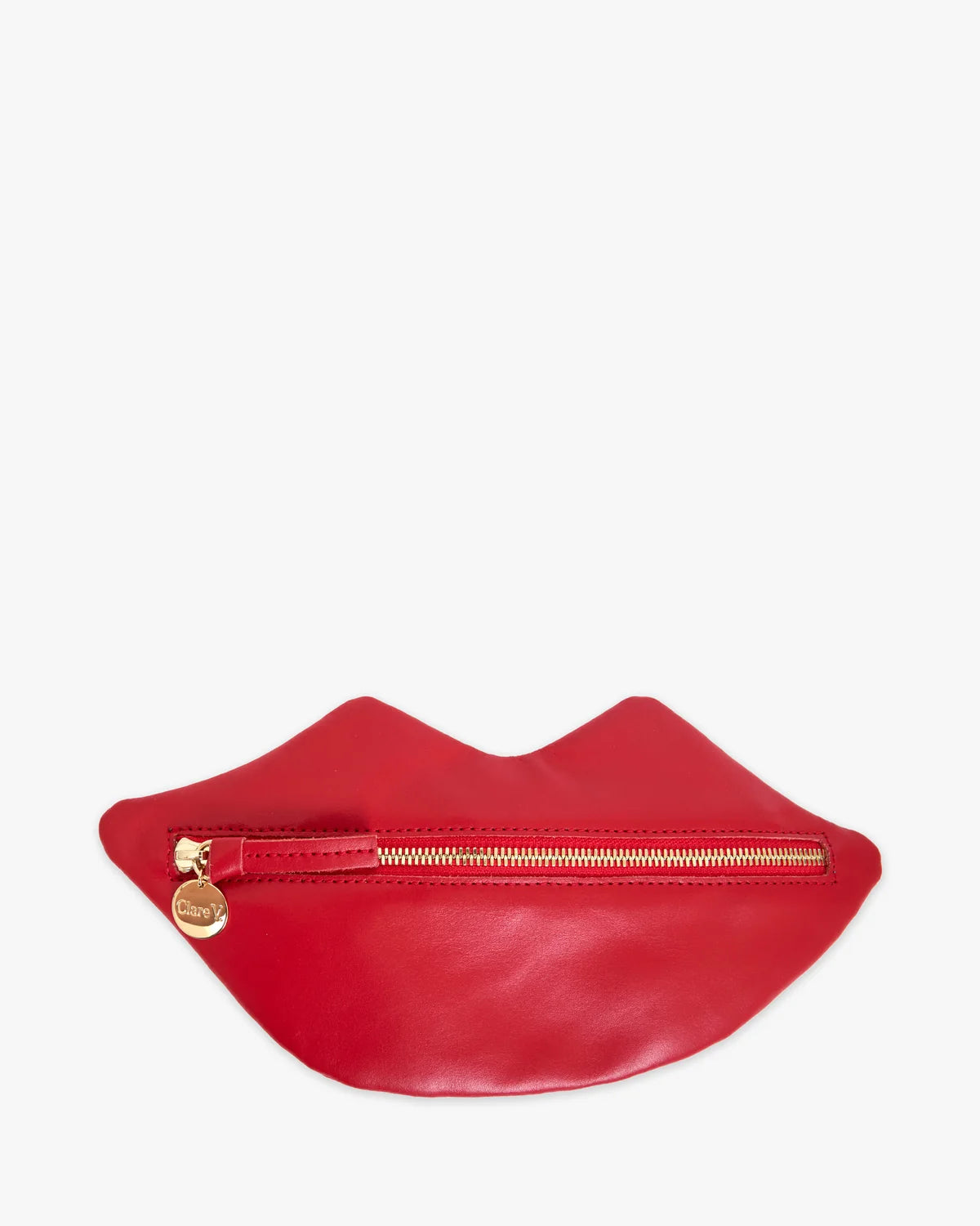 Red Lips Flat Clutch