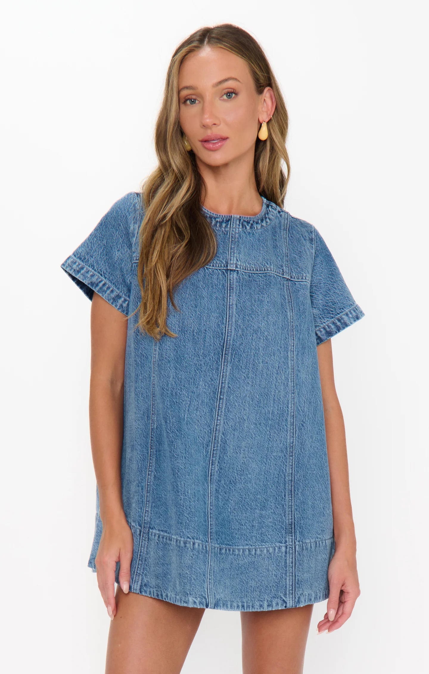 Claremont Dress-Indigo