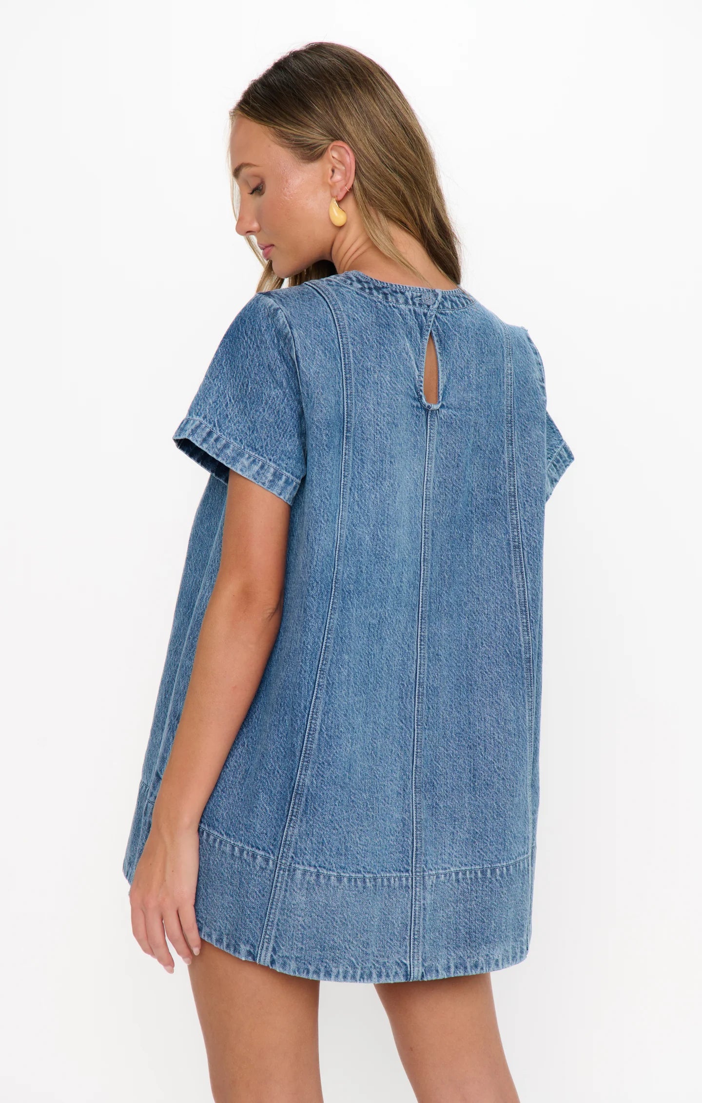 Claremont Dress-Indigo