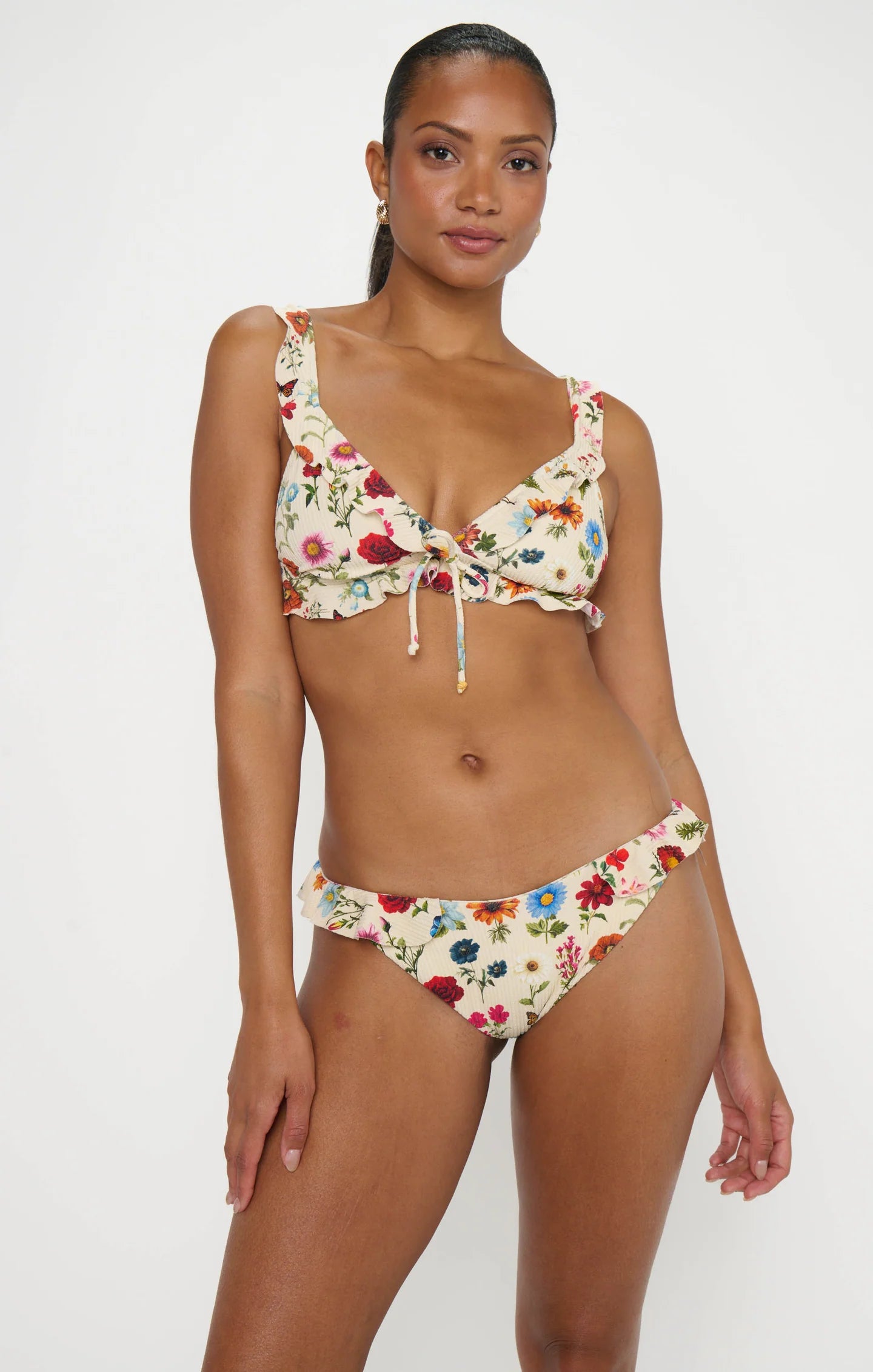 Rosemary Ruffle Bottom-Floral