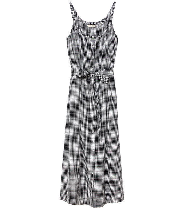 Nevita Dress-Noir Gingham