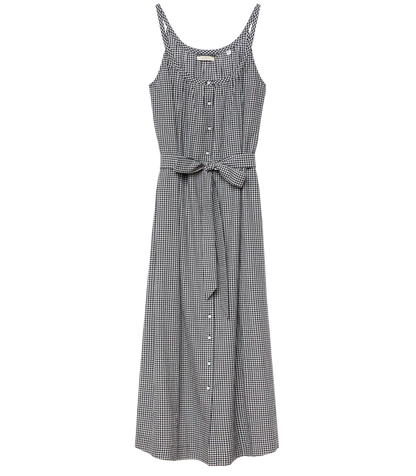 Nevita Dress-Noir Gingham