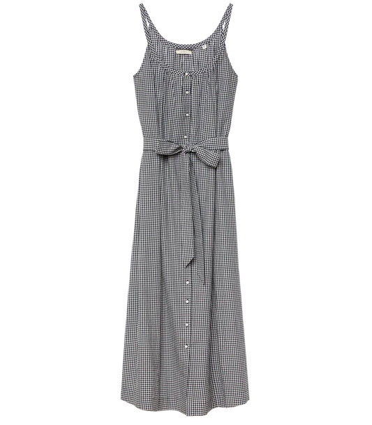 Nevita Dress-Noir Gingham