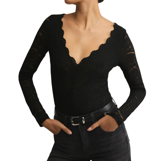 NIGHTFALL LACE BODYSUIT