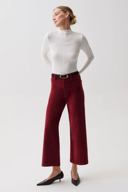 Penny Crop-Crimson