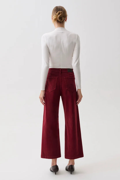 Penny Crop-Crimson