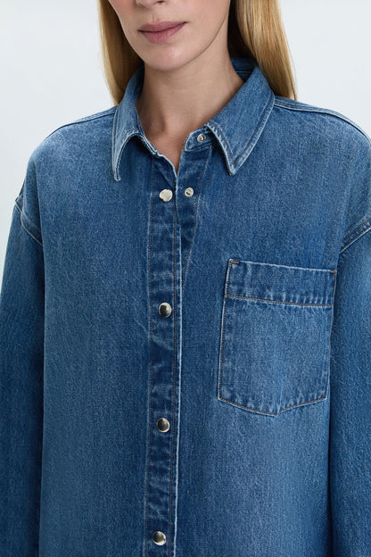 elle denim dress HOBBS LONDON Elle Denim Shirt Dress