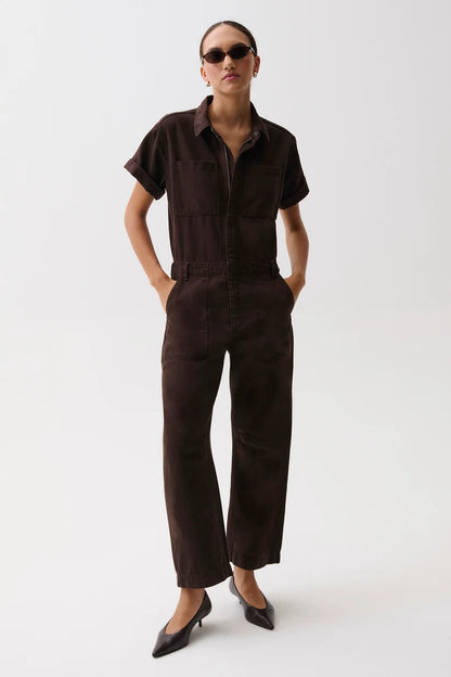 Cruz Jumpsuit-Mocha