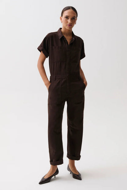 Cruz Jumpsuit-Mocha