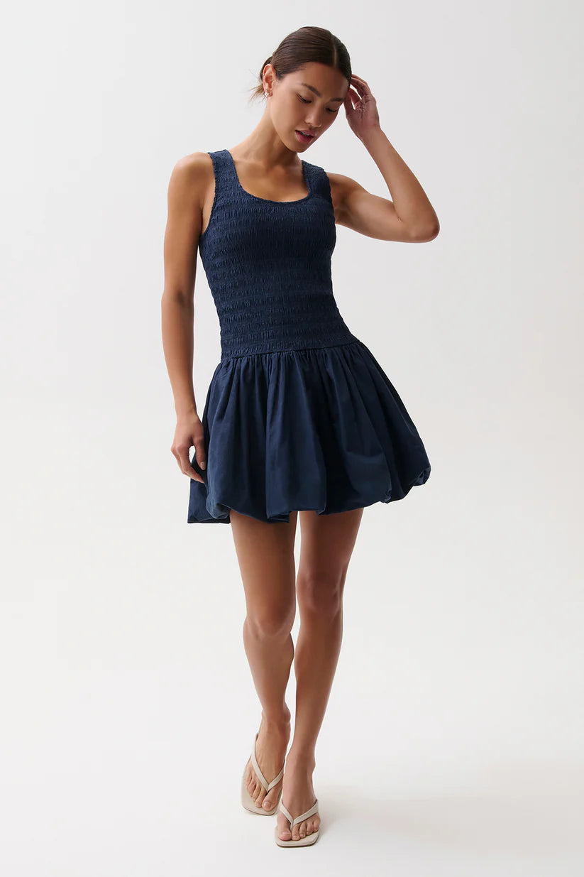 Ilona Bubble hem dress