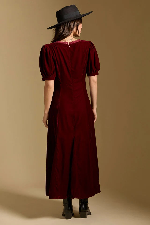 Lorin Midi-burgundy