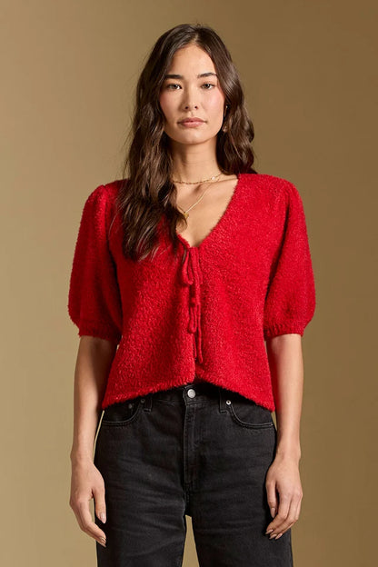Aeris Sweater Crimson
