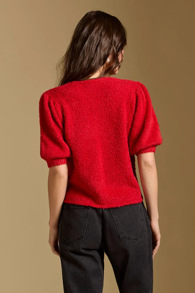 Aeris Sweater Crimson