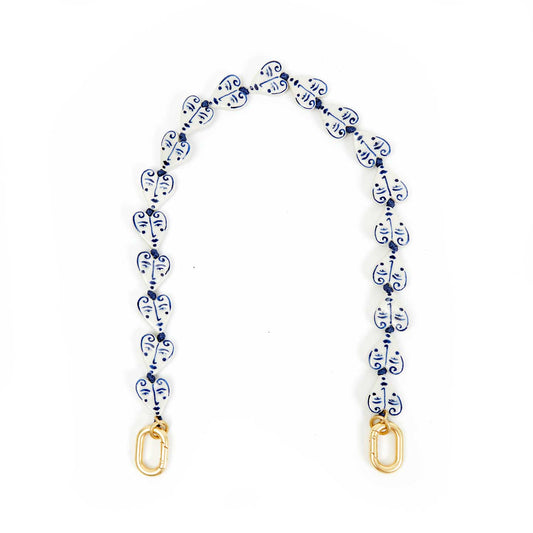 Porcelain Hearts Shortie Strap