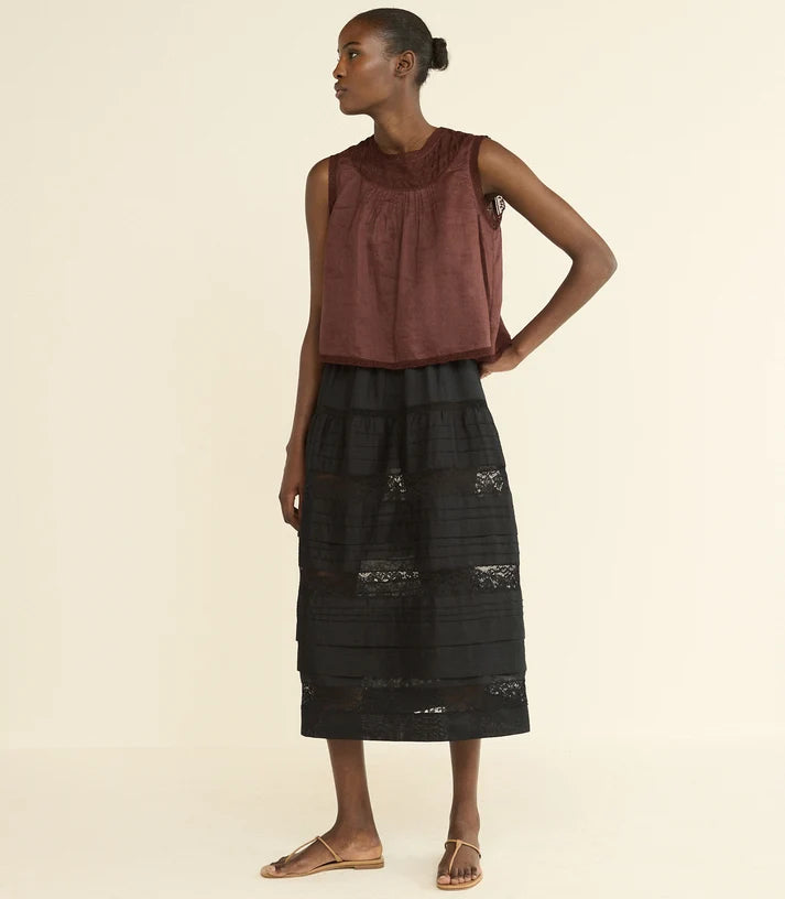 Sidra Skirt -Black