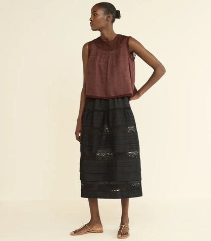 Sidra Skirt -Black