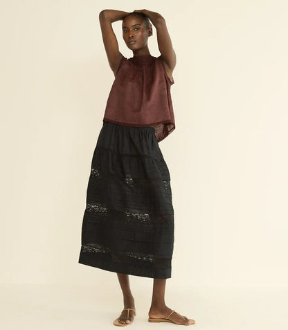 Sidra Skirt -Black