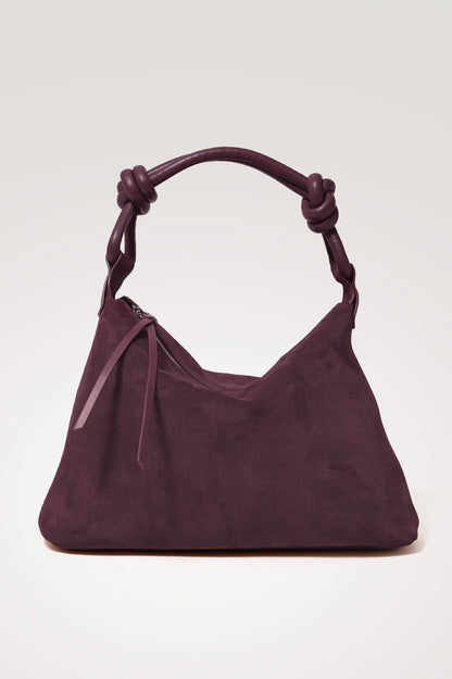 Siena Hobo-Plum Suede