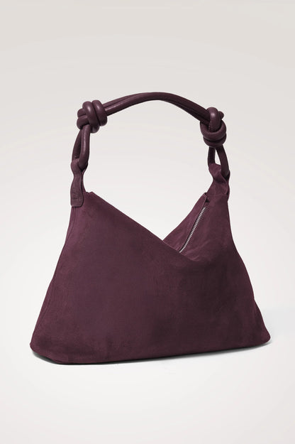 Siena Hobo-Plum Suede