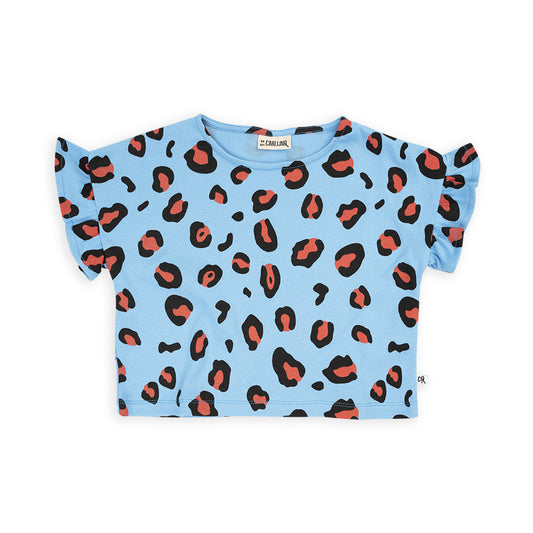 Leopard - Frilled Shirt