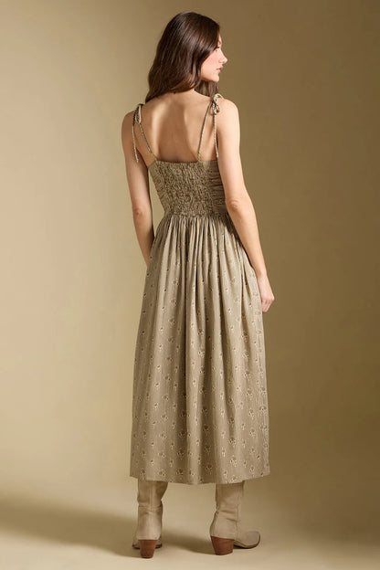Calystah Dress-Olive