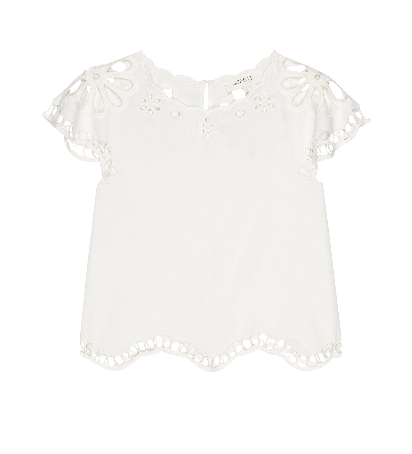 The Super Bloom Eyelet Top