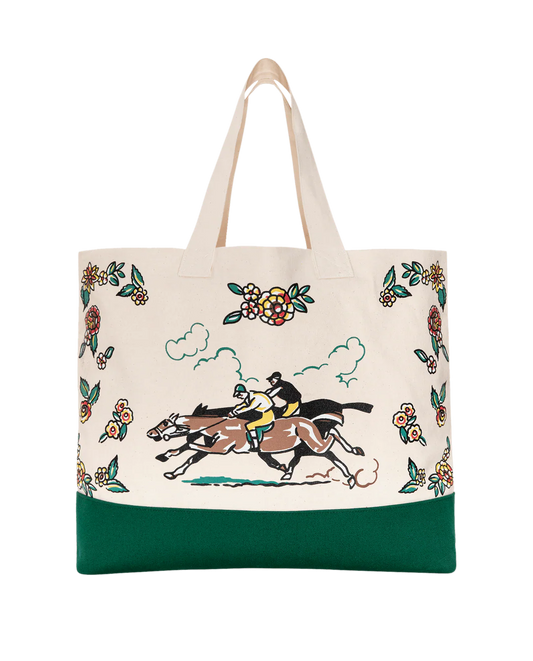 Derby Tote-Cream