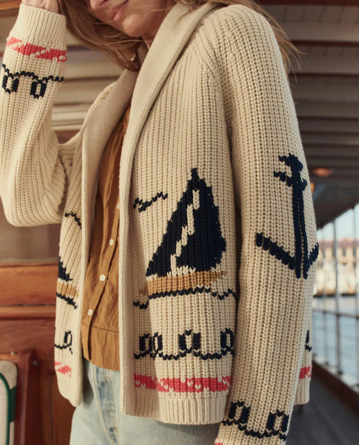 Sailboat Cardigan