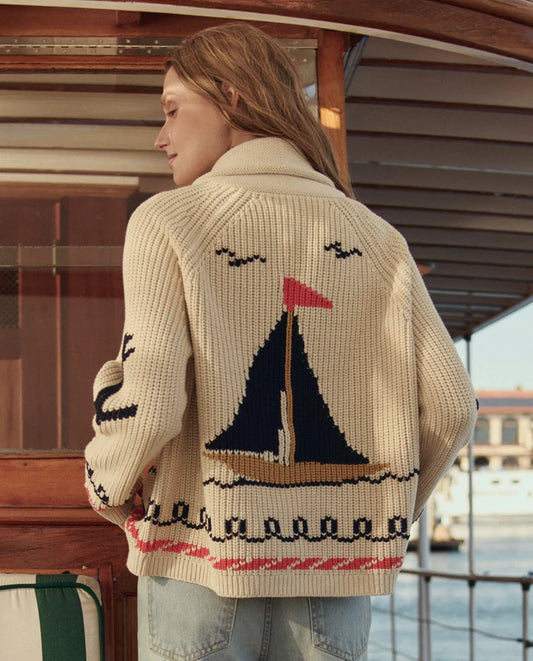Sailboat Cardigan