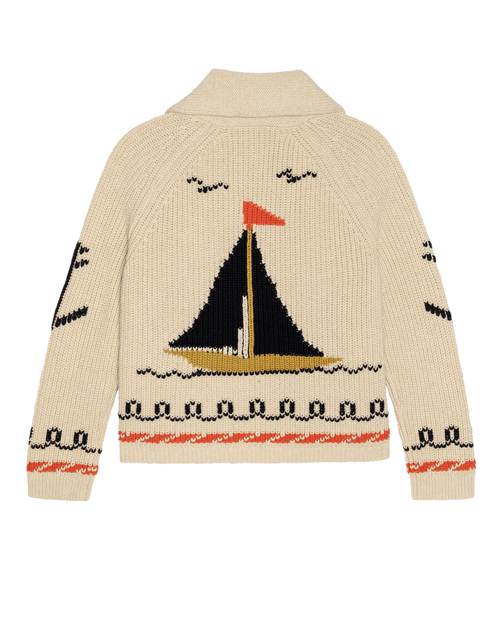 Sailboat Cardigan