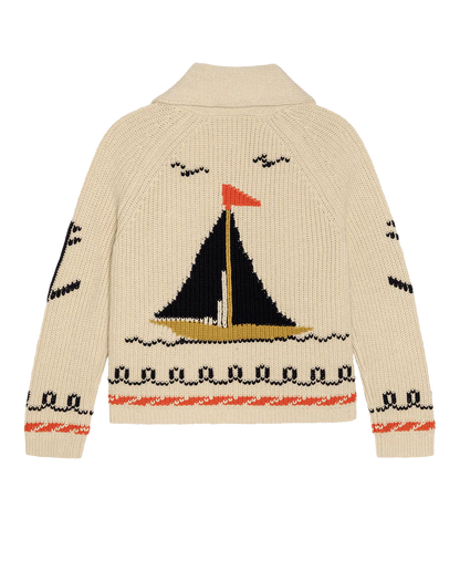 Sailboat Cardigan