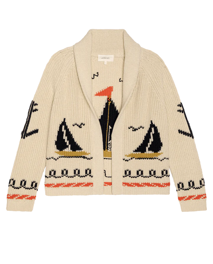 Sailboat Cardigan