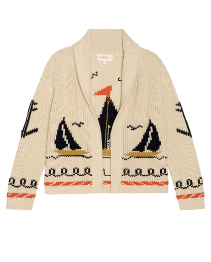 Sailboat Cardigan