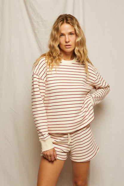Tyler Stripe Sweatshirt