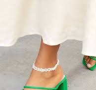 Taegen Pearl Anklet